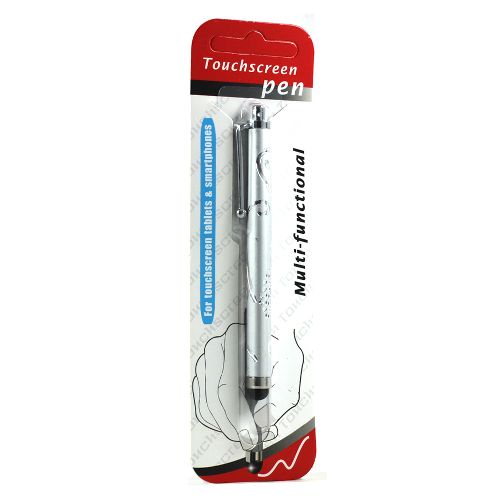 GLITTER Diamond Slim Stylus Touch Pen (Silver)